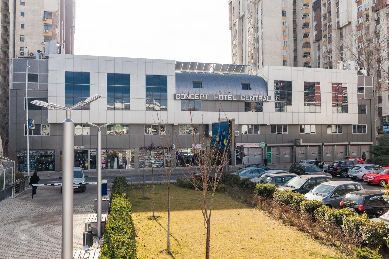 Concept Hotel Central Skopje Buitenkant foto